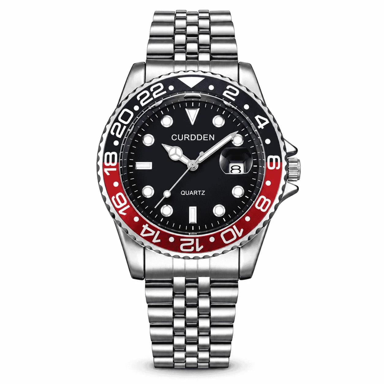 Regatta GMT — Black Dial · Red & Black 24-Hour Bezel